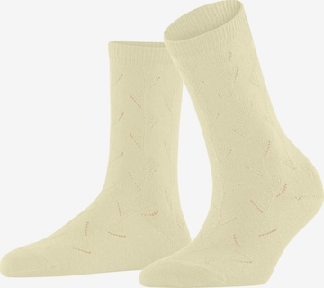 FALKE Socken 'Wind Dance' in Gelb: Vorderseite