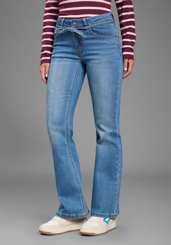 KangaROOS Boot cut Jeans in Blue: front