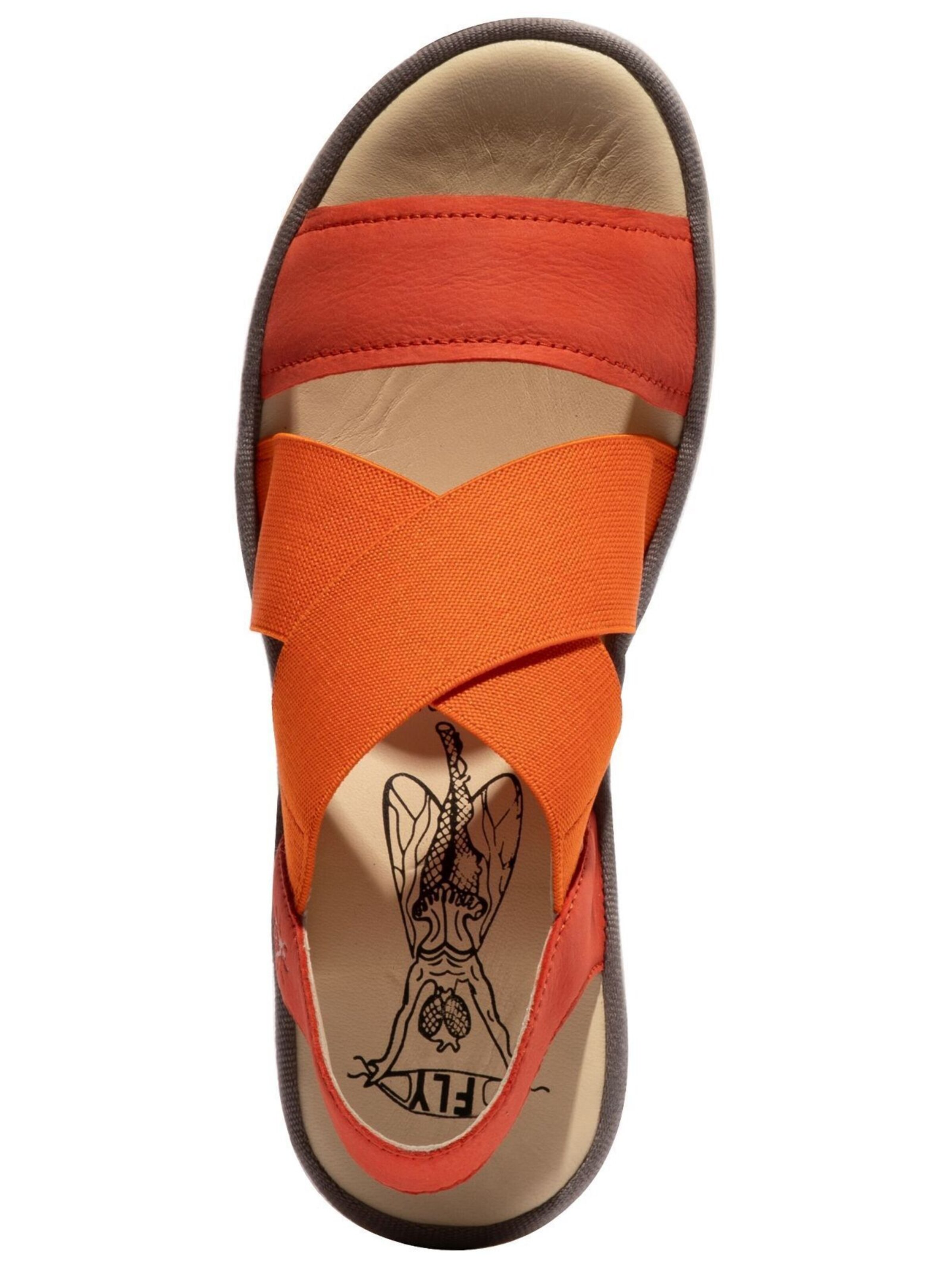 FLY LONDON Sandal in Orange