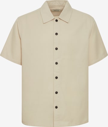 !Solid Regular fit Button Up Shirt 'Israfil' in Beige: front