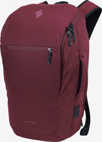 NitroBags Backpack 'Nikuro' in Red