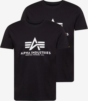 ALPHA INDUSTRIES Särk, värv must: eest vaates