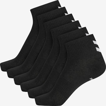 Hummel Athletic Socks 'CHEVRON' in Black: front