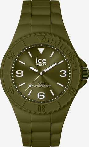 ICE WATCH Analog Watch in Green: front