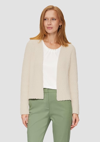 Cardigan s.Oliver BLACK LABEL en beige : devant