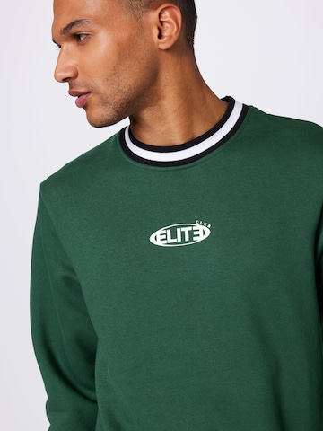 JACK & JONES Sweatshirt in Groen