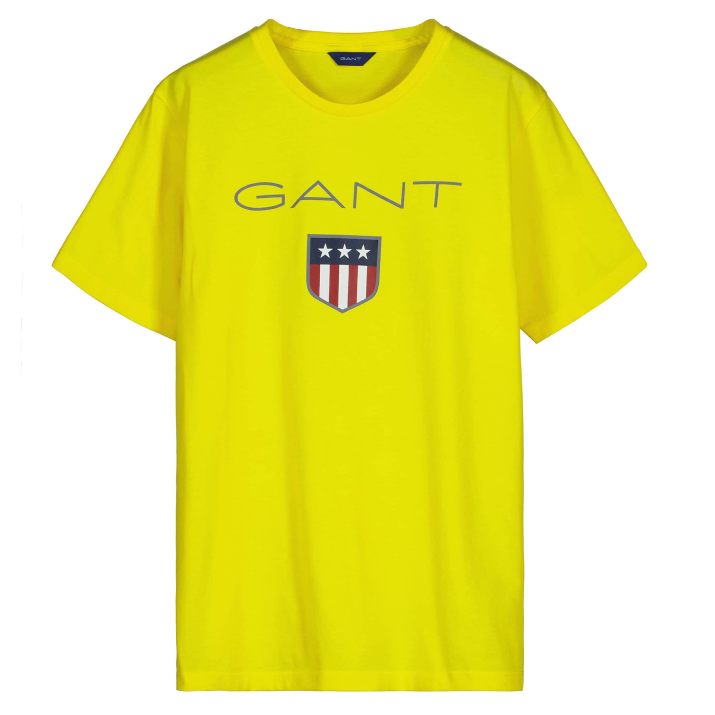 Maglietta di GANT in giallo: frontale
