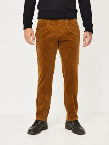 REDPOINT Slim fit Chino Pants in Brown