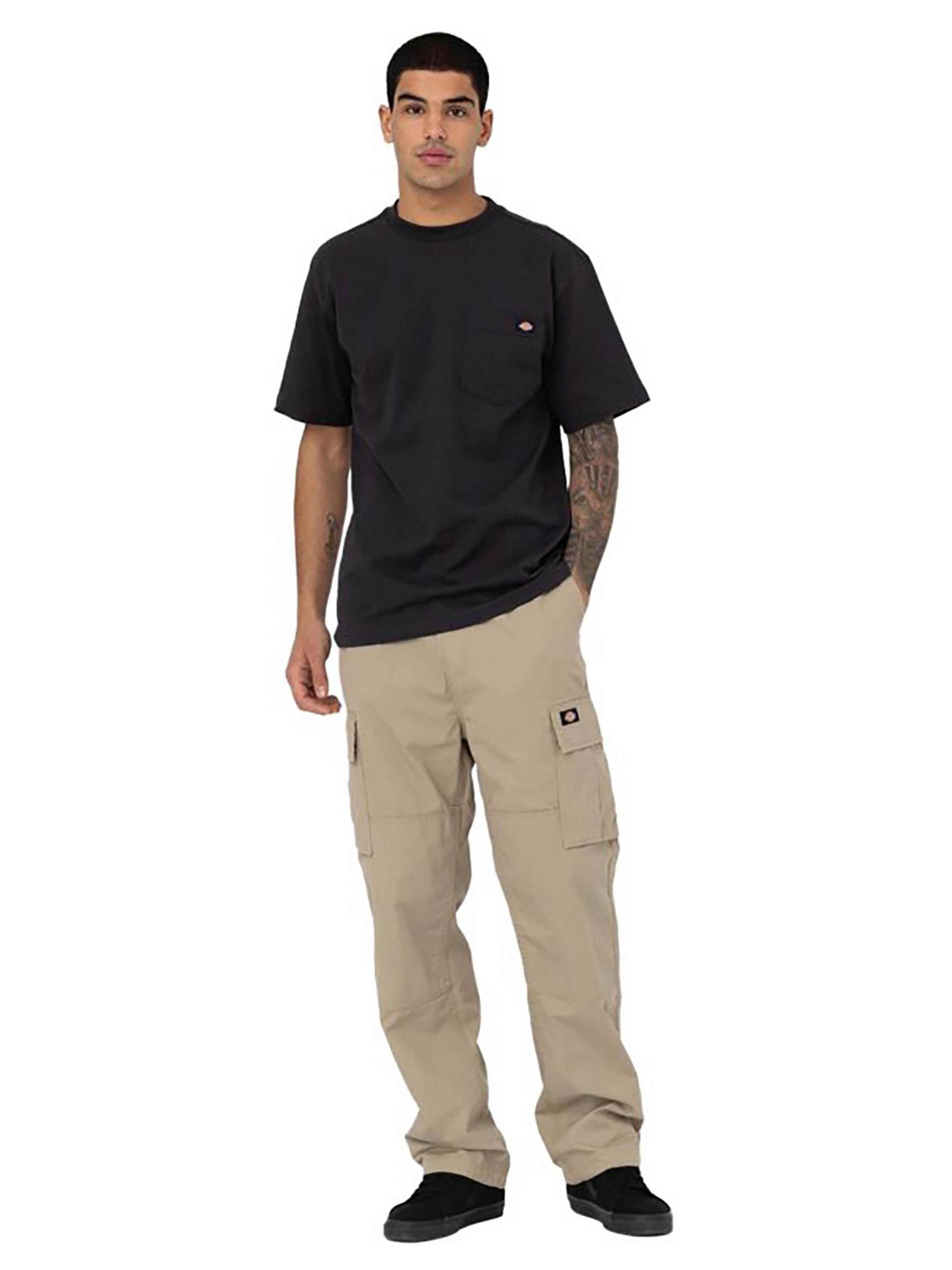 DICKIES Regular Pants 'Eagle Bend' in Green