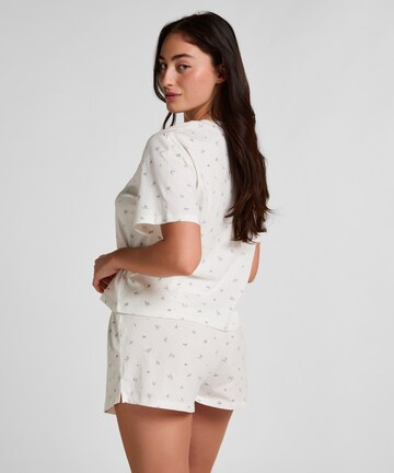 Hunkemöller Pyjama in Wit