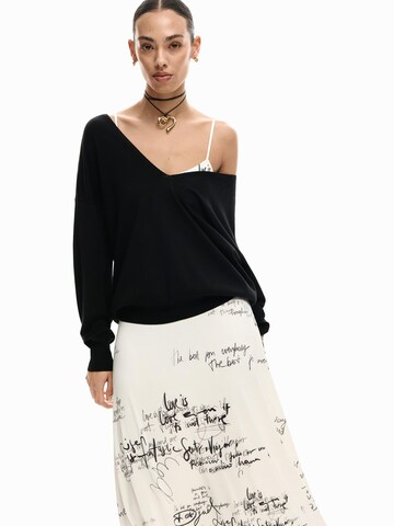 Desigual - Vestido en blanco