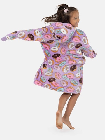 LEAFLETIC Bathrobe in Purple