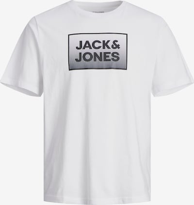 JACK & JONES Majica 'STEEL' u crna / bijela, Pregled proizvoda