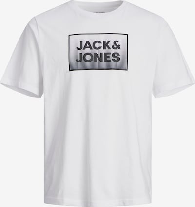 JACK & JONES Majica 'STEEL' | črna / bela barva, Prikaz izdelka