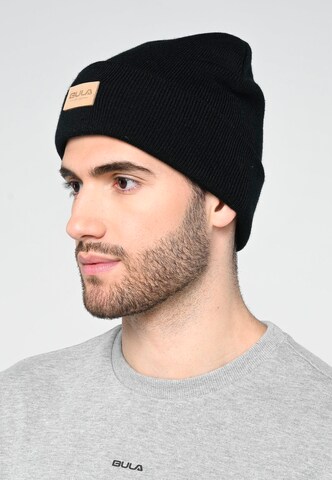 BULA Beanie 'Travel' in Black: front