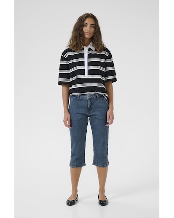 CULTURE Slimfit Jeans 'Tali Ami' i blå