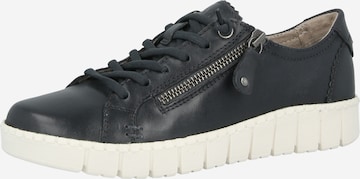 Baskets basses JANA en bleu : devant