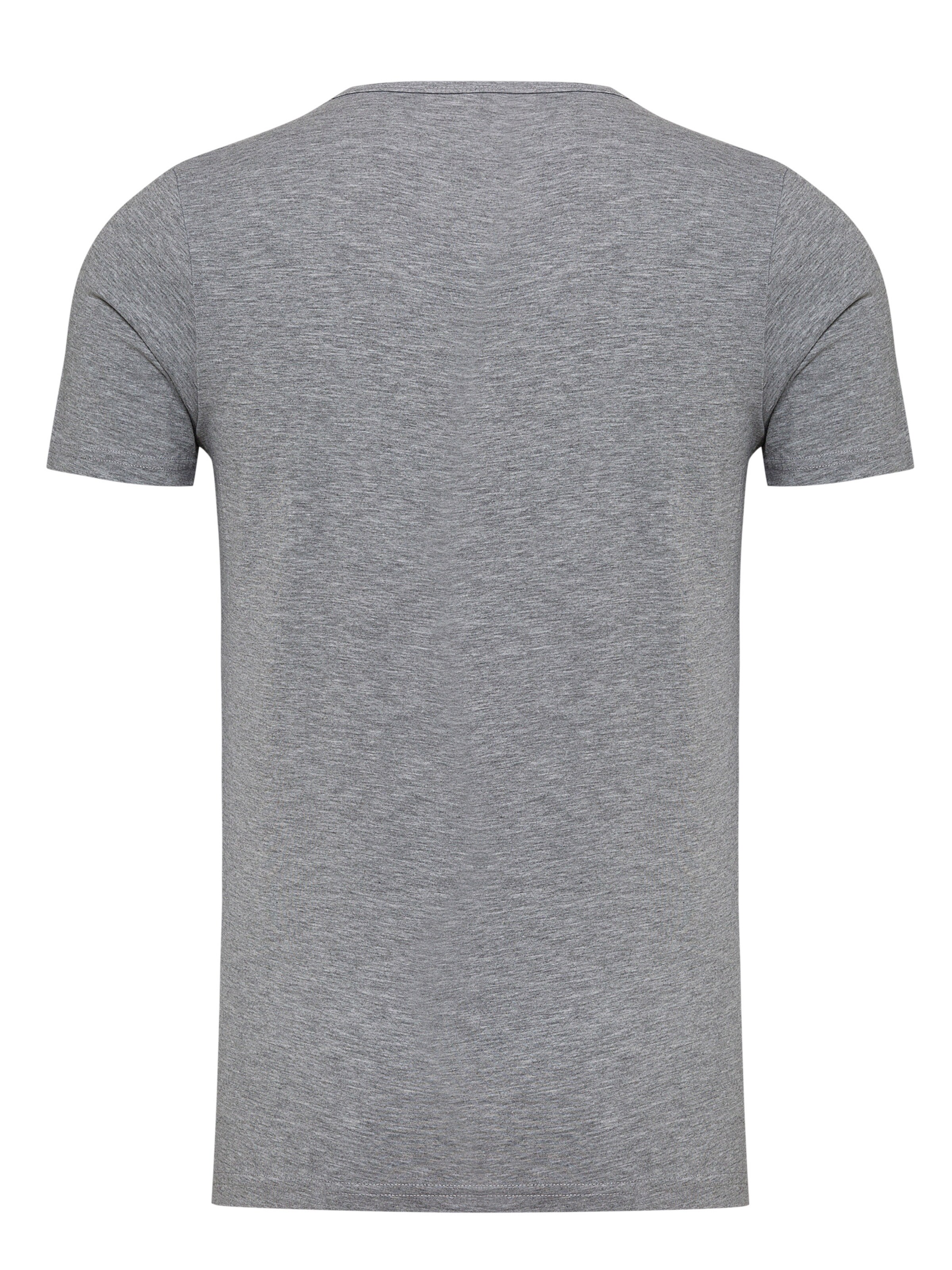 yazubi Shirt 'Mythic Crew Neck' in Grey