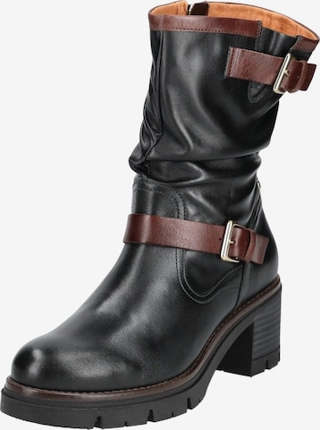 Bottines à lacets PIKOLINOS en noir : devant