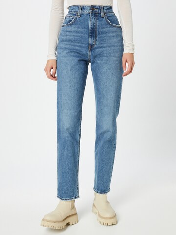 LEVI'S ® Regular Jeans '70s High Slim Straight' i blå: framsida