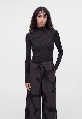 Marimekko Wide leg Broek 'KAAKKOIS' in Grijs