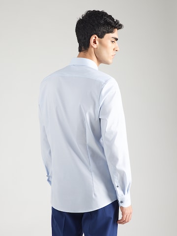 OLYMP Regular fit Button Up Shirt 'Level 5' in Blue