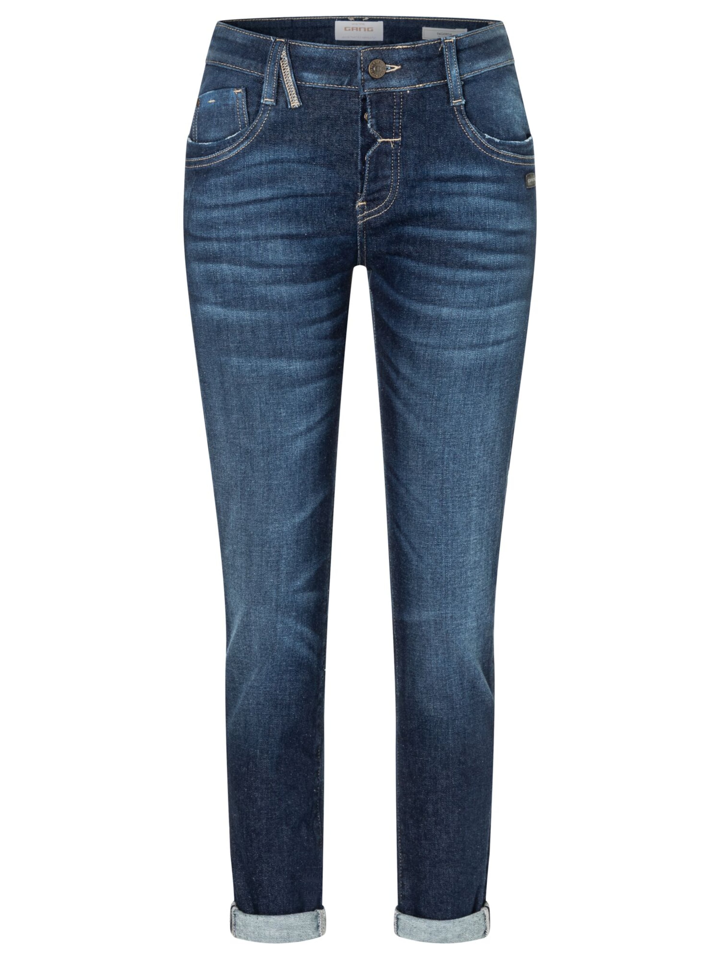 Loosefit Jean '94GERDA' Gang en bleu : devant