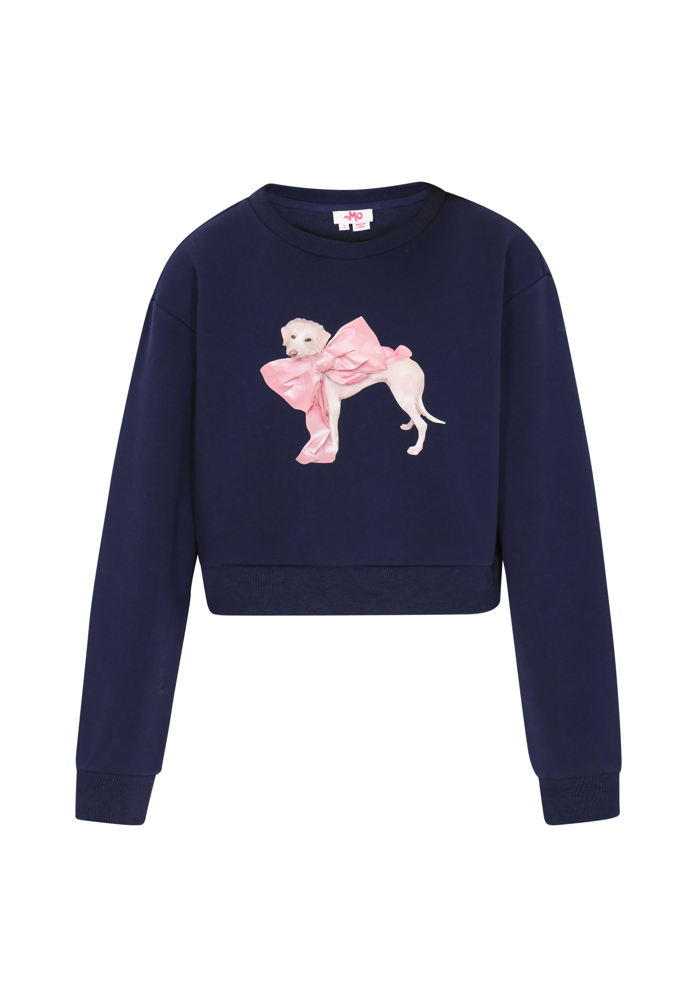 MYMO - Sweatshirt em azul: frente