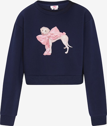 MYMO - Sweatshirt em azul: frente