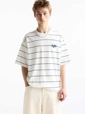 Pull&Bear Tričko – bílá: přední strana