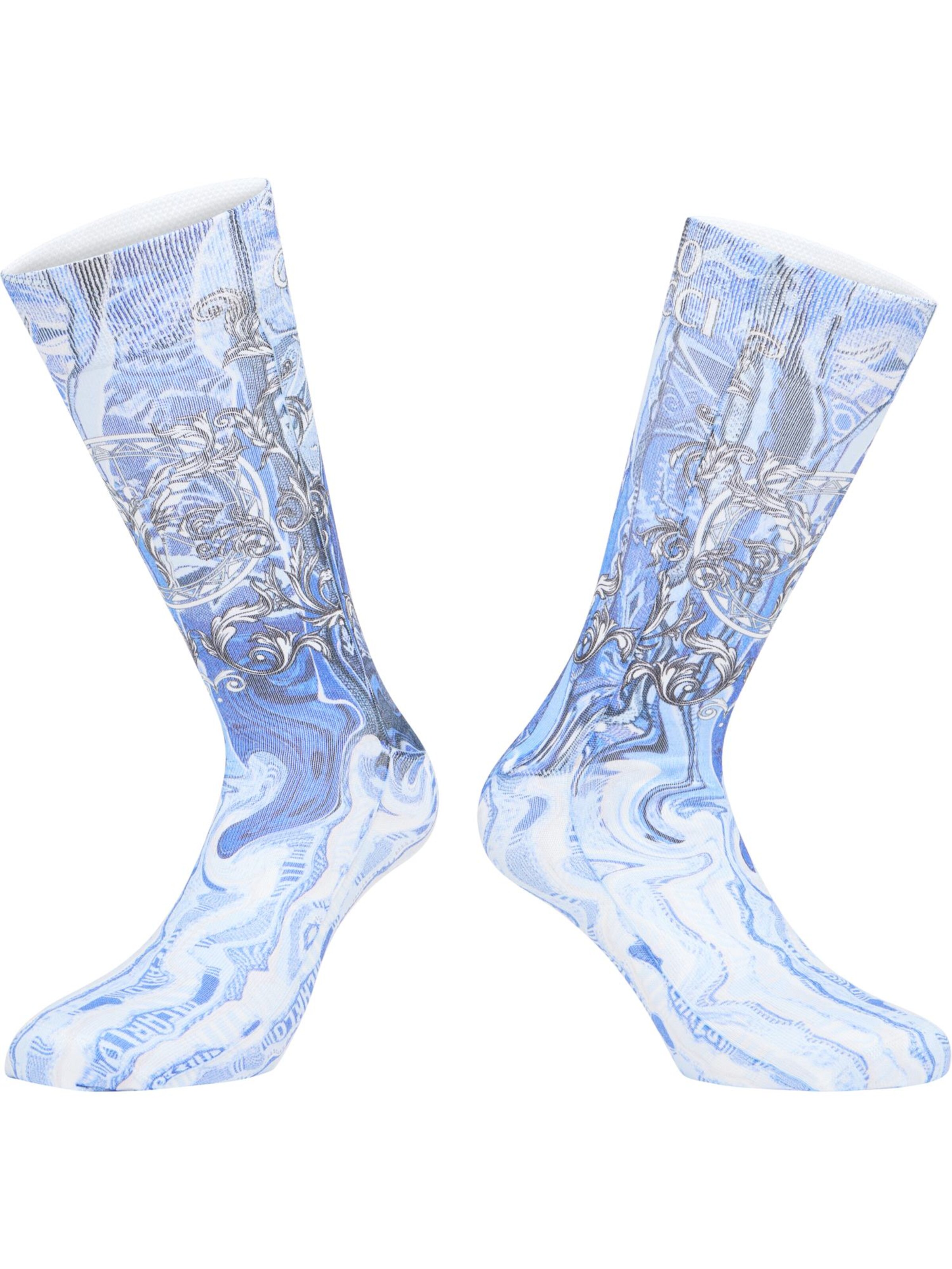 Chaussettes 'Derdouri' Carlo Colucci en bleu