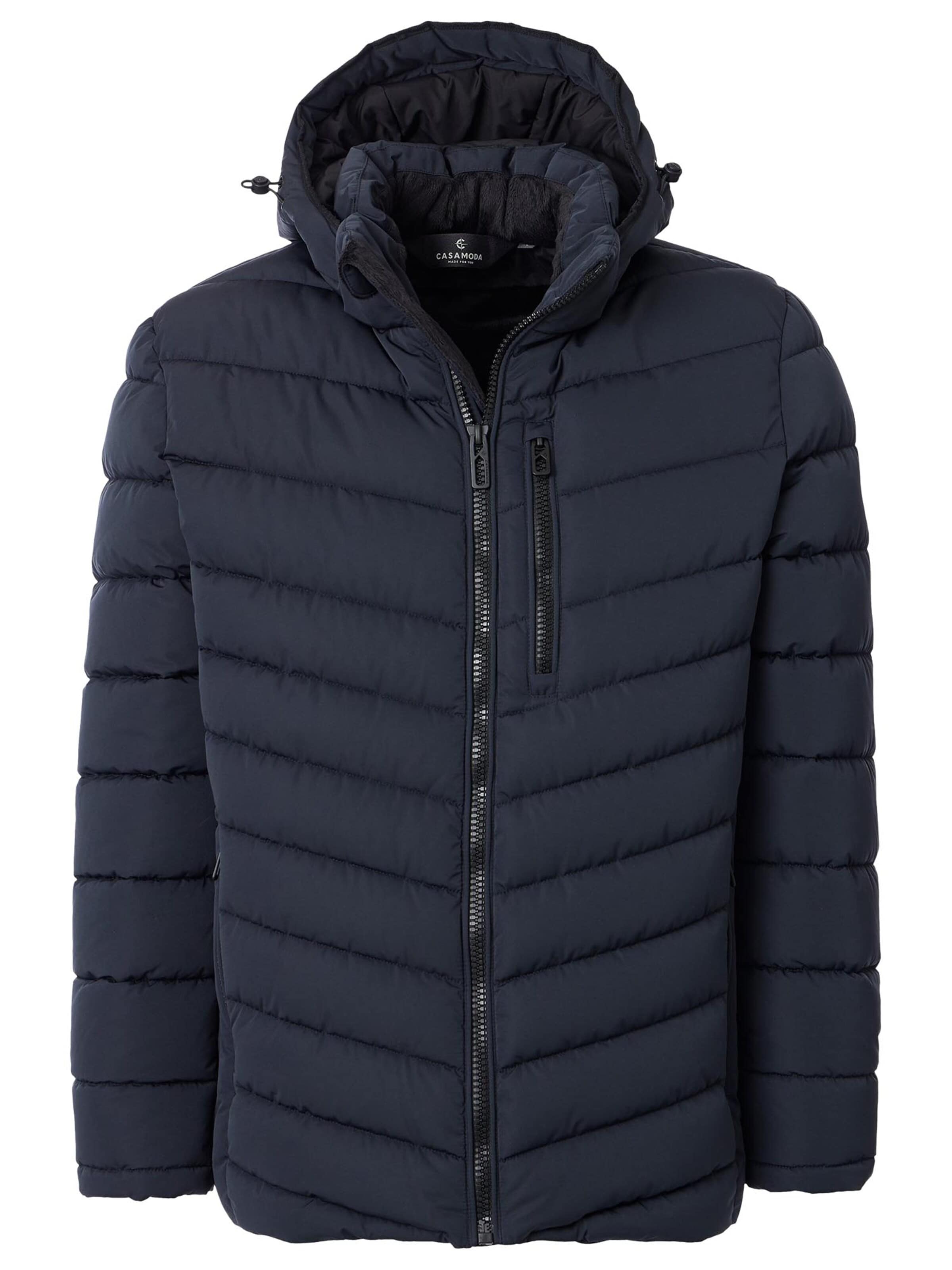 CASAMODA Between-season jacket 'Basic' in Blue: front