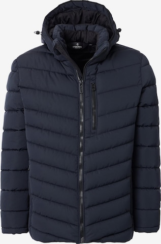 CASAMODA Between-season jacket 'Basic' in Blue: front