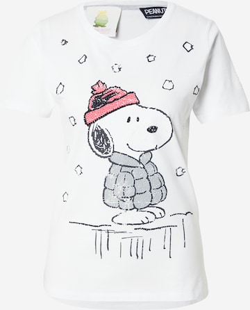 balta PRINCESS GOES HOLLYWOOD Marškinėliai 'Snoopy': priekis