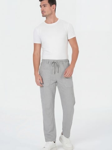 Effilé Jean M.O.D MIRACLE OF DENIM en gris : devant