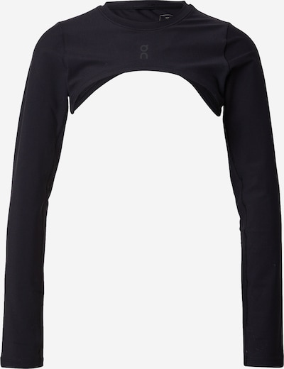 On T-shirt fonctionnel 'Studio Bolero' en noir, Vue avec produit