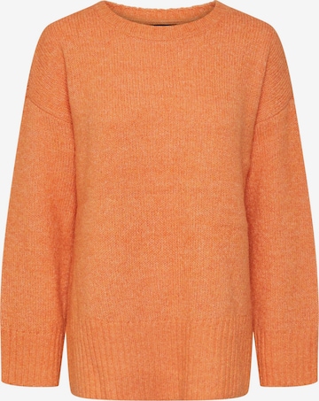 PIECES - Jersey 'NANCY' en naranja: frente