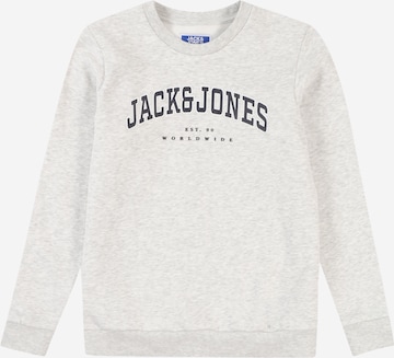 Sweat Jack & Jones Junior en gris : devant