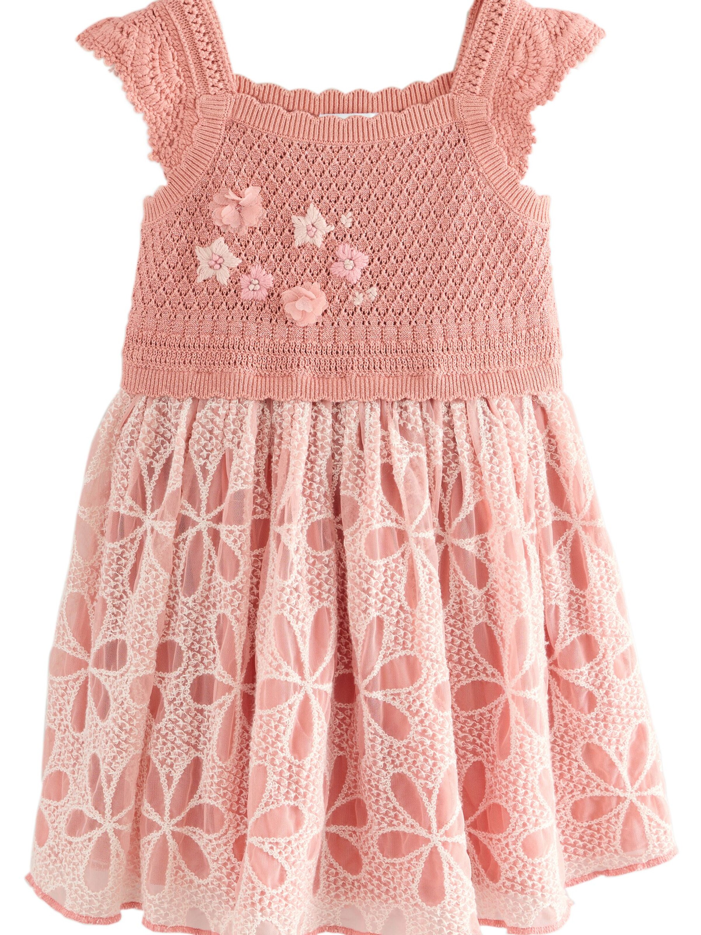 Next Рокля в розово: отпред