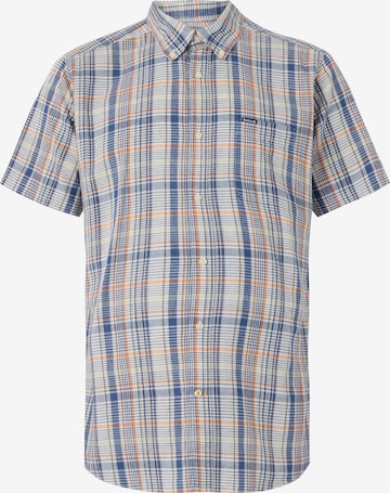Barbour Regular Fit Paita 'Elton' värissä sininen: etupuoli