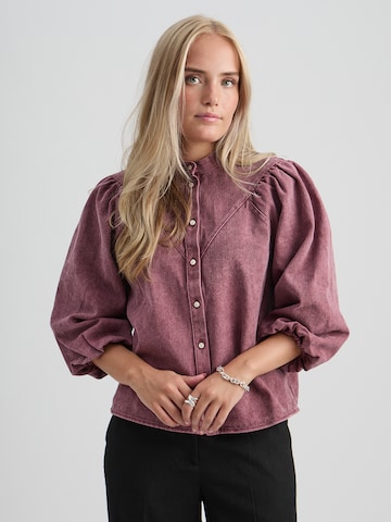 minus - Blusa 'New Solene' em vermelho: frente