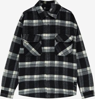 Pull&Bear Jacke in Schwarz: predná strana