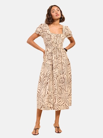 Friends Like These - Vestido en beige: frente