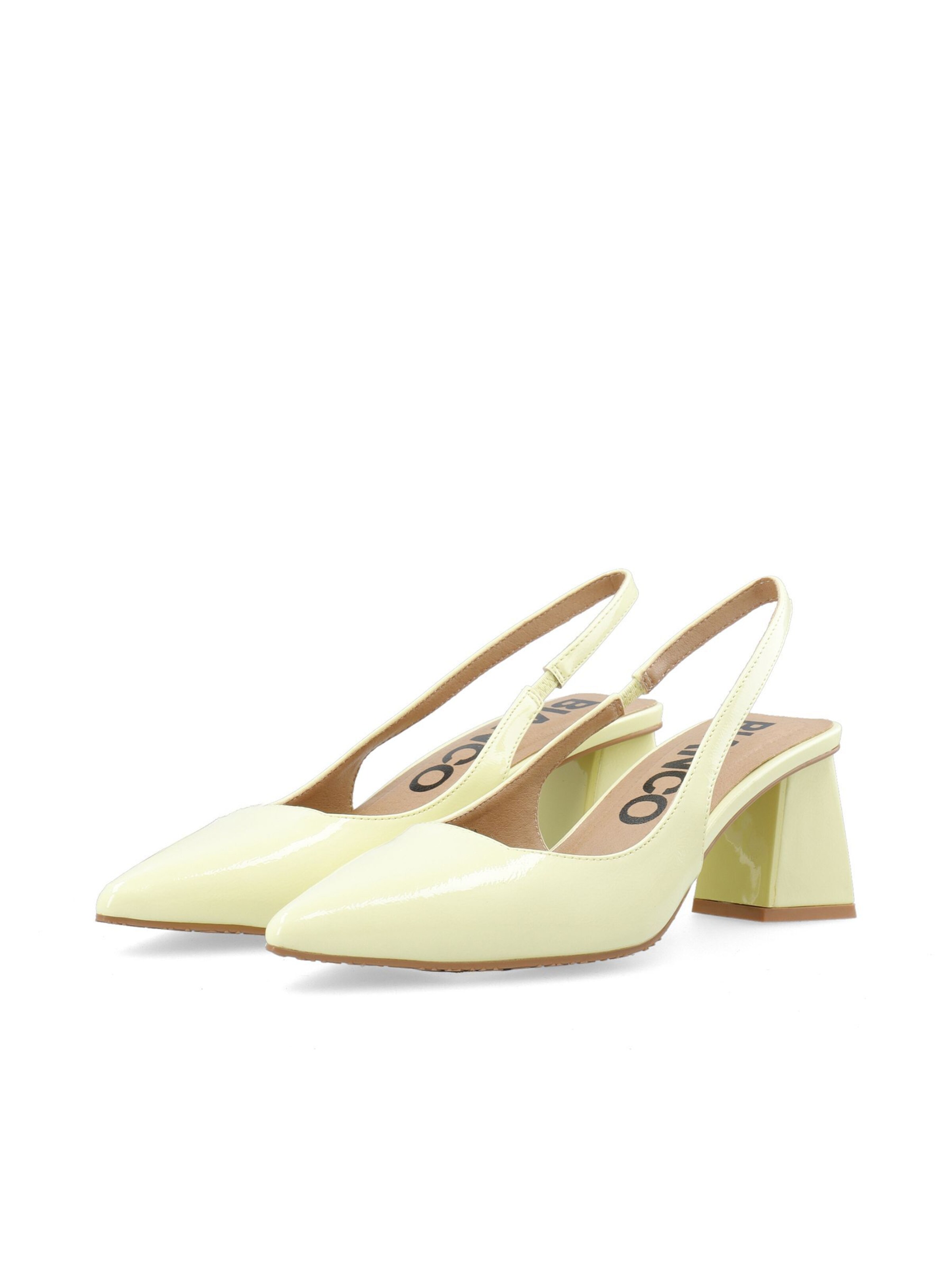 Bianco Slingpumps 'Maralyn' in Gelb