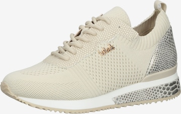 LA STRADA Sneakers in Beige: front