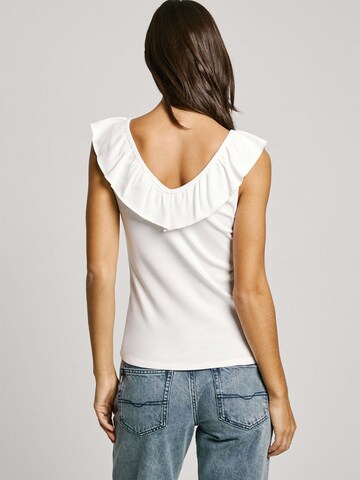 Pepe Jeans Top 'Millie' in Weiß