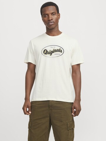 JACK & JONES Shirt in White: front