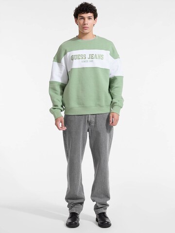 GUESS JEANS Sweatshirt in Grün