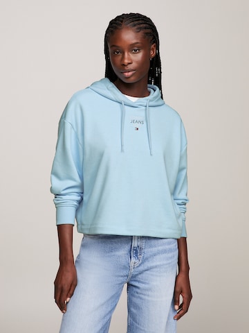 Tommy Jeans Sweatshirt in Blauw: voorkant