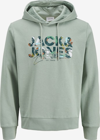 JACK & JONES Sweatshirt i grøn: forside